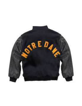 Notre Dame Rudy Irish Varsity Jacket