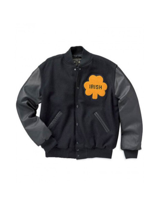 Notre Dame Rudy Irish Varsity Jacket