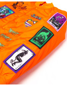 ORANGE MUTANT BOMBER JACKET