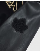 OVO Collegiate Black Wool Varsity Jacket