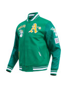 Oakland Athletics Green Wool Varsity Jacket