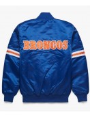 Ohio Denver Broncos Blue Varsity Jacket