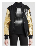 Opening Ceremony Beyonce Varsity Black and Golden Jacket