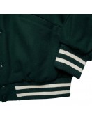 Parra Cloudy Star Varsity Wool Jacket