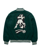 Parra Cloudy Star Varsity Wool Jacket