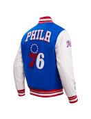 Philadelphia 76ers Retro Classic Rib Wool Varsity Jacket