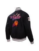Phoenix Suns 2023/24 City Edition Black Varsity Jacket