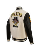 Pittsburgh Pirates Retro Classic Rib Wool Varsity Jacket