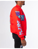 RED MUTANT BOMBER JACKET