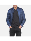 Ramon Blue Bomber Jacket