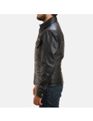 Ranchson Black Leather Shirt