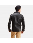Raven Black Leather Jacket