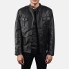 Ray Cutler Black Leather Blazer Ray Cutler Black Leather Blazer