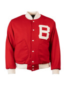 Red 1939 Boston Bees Varsity Wool Jacket