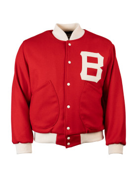 Red 1939 Boston Bees Varsity Wool Jacket