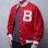 Red 1939 Boston Bees Varsity Wool Jacket