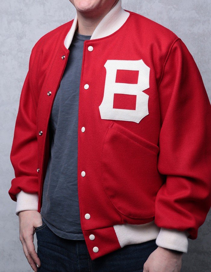 Red 1939 Boston Bees Varsity Wool Jacket Red 1939 Boston Bees Varsity Wool Jacket