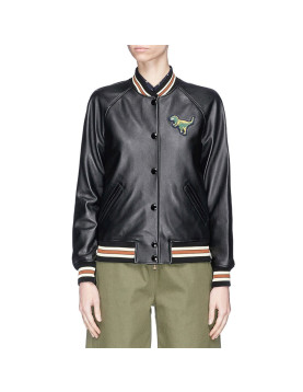 Rexy Varsity Leather Jacket