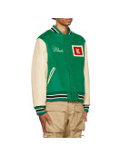 Rhude Green Varsity Jacket