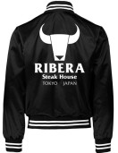 Ribera Wrestling Black Bomber Jacket