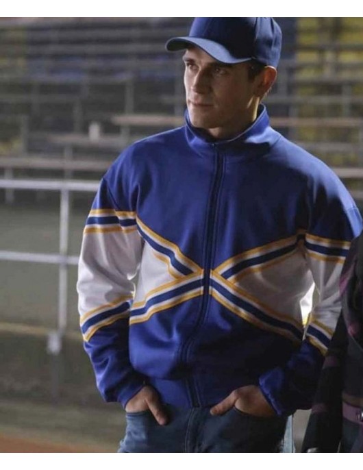 Riverdale S05 Archie Andrews Blue and White Track Jacket