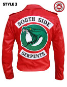 Riverdale Southside Serpents Red Jacket