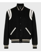 Saint Laurent Teddy Jacket Black