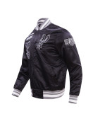 San Antonio Spurs Retro Classic Varsity Satin Jacket