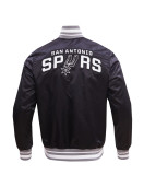 San Antonio Spurs Retro Classic Varsity Satin Jacket