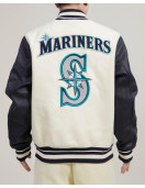 Seattle Mariners Retro Classic Wool Varsity Jacket