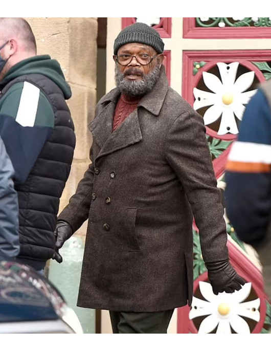 Secret Invasion Samuel L. Jackson Grey Peacoat