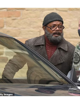 Secret Invasion Samuel L. Jackson Grey Peacoat
