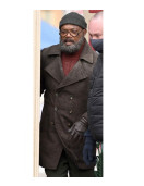 Secret Invasion Samuel L. Jackson Grey Peacoat