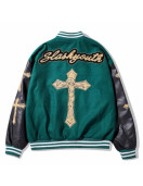 Slash Youth Faith Power Varsity Jacket