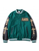 Slash Youth Faith Power Varsity Jacket