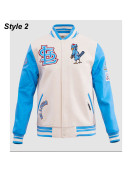 St. Louis Cardinals Retro Classic Rib Blue Wool Varsity Jacket