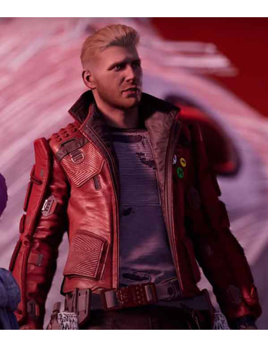 Star Lord Guardians of The Galaxy Game Costume Jacket