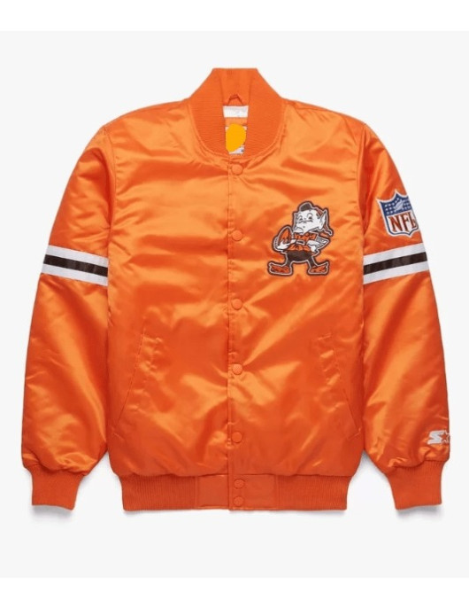 Starter Browns Gridiron Jacket