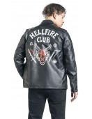 Stranger Things Hell Fire Leather Jacket