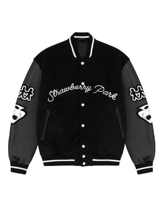 Strawberry Park Valentine’s Day Varsity Jacket