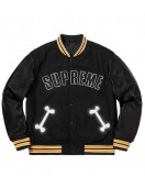 Supreme Bone Varsity Letterman Jacket