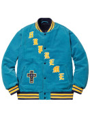 Supreme Cross Old English Corduroy Bomber Jacket