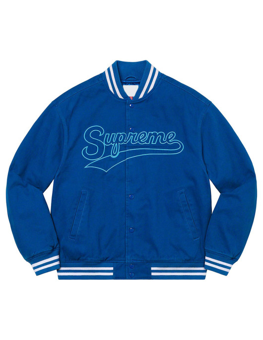 Supreme Doughboy Twill Varsity Jacket
