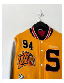 Supreme Tiger Varsity White/Yellow Jacket