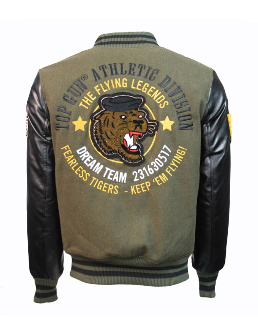 TOP GUN Tiger Varsity Jacket