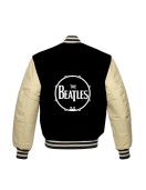 The Beatles Black Varsity Jacket