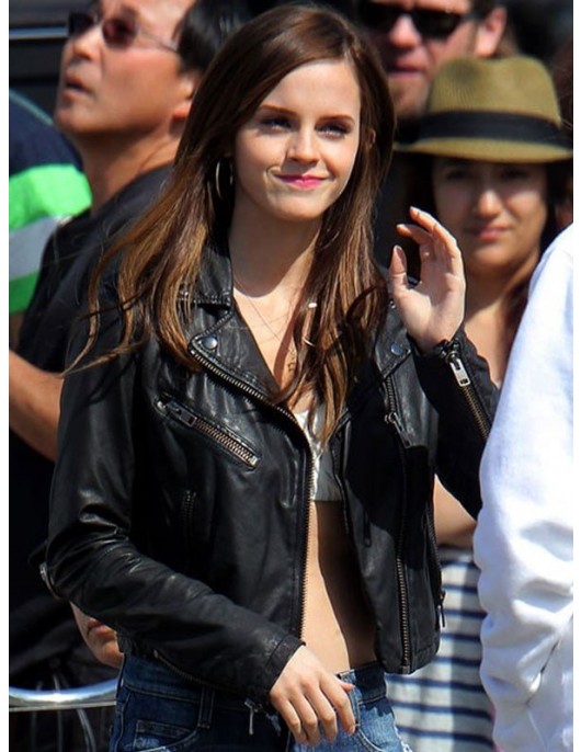 The Bling Ring Emma Watson Leather Jacket