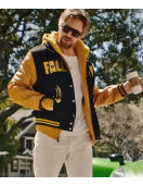 The Fall Guy Ryan Gosling Black & Yellow Wool Varsity Jacket