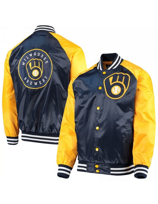 The Lead Off Hitter Full-snap Milwaukee Brewers Jacket