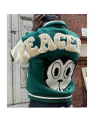 The Peaceful People Letterman Jacket